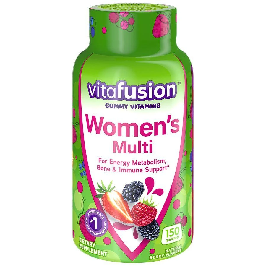 商品Vitafusion|女性维他命软糖 梅子口味,价格¥141,第1张图片