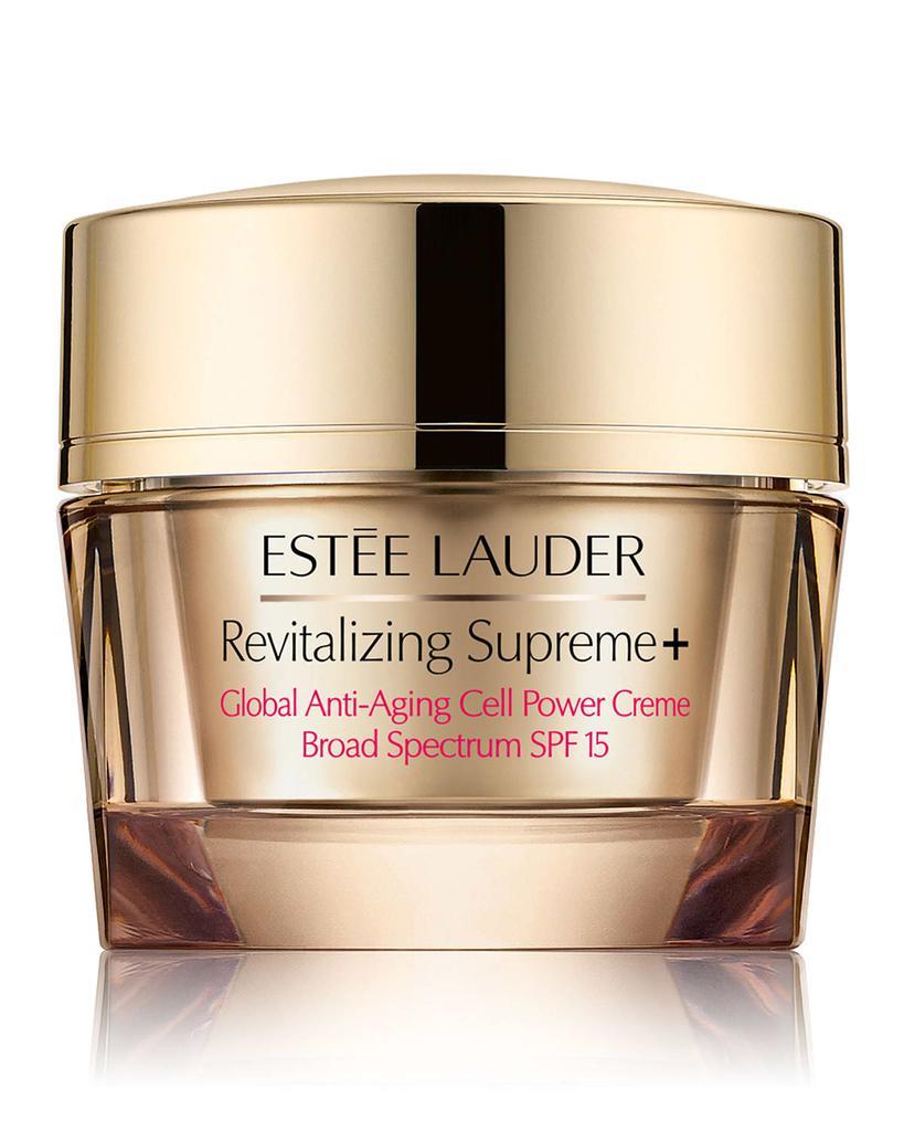 商品Estée Lauder|2.5 oz. Revitalizing Supreme+ Global Anti-Aging Cell Power Moisturizer Crme SPF 15,价格¥635,第1张图片