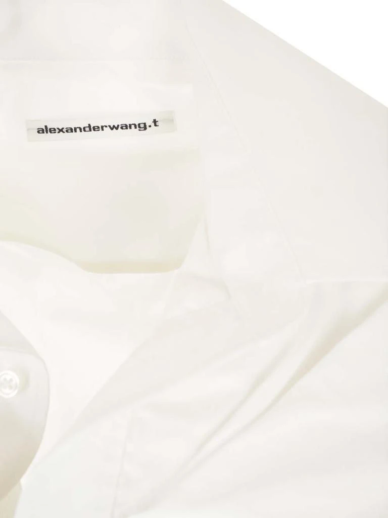 商品Alexander Wang|Alexander Wang open Twisted Front Placket Shirt,价格¥3114,第3张图片详细描述