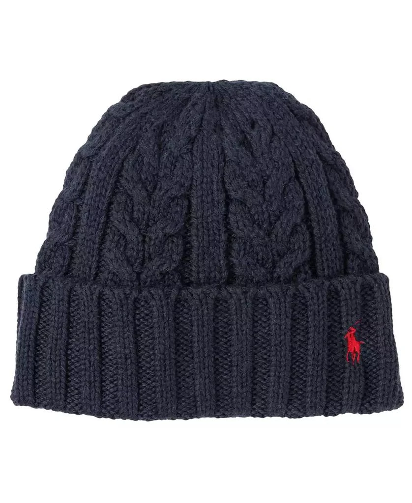 商品Ralph Lauren|Men's Chunky Cable Beanie,价格¥331,第1张图片