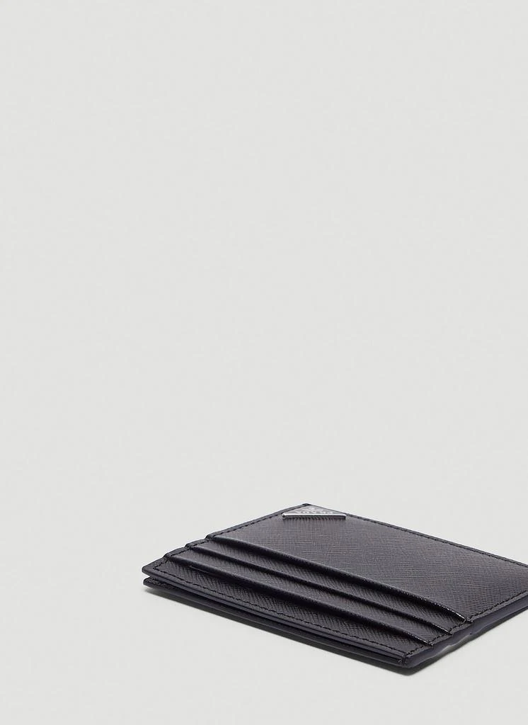 商品Prada|Saffiano Triangle Logo Cardholder,价格¥2579,第4张图片详细描述