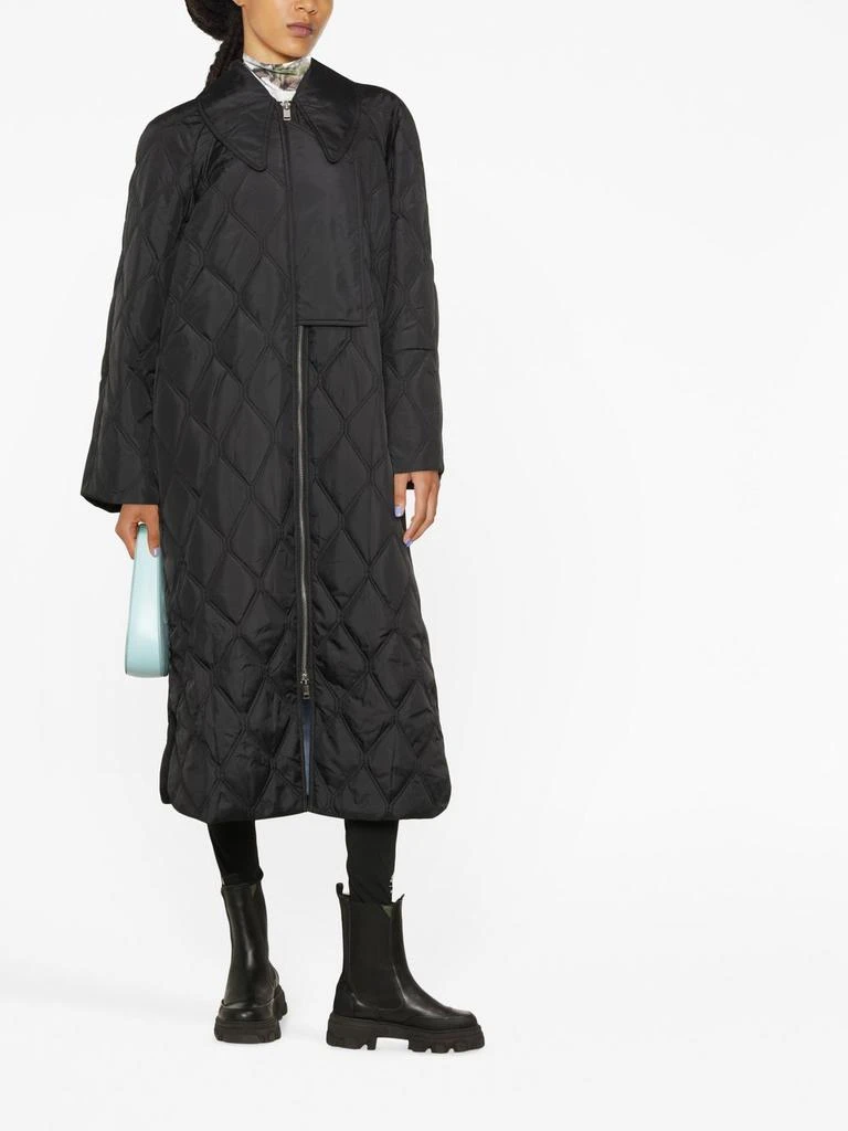 商品Ganni|GANNI Quilted coat,价格¥2243,第4张图片详细描述