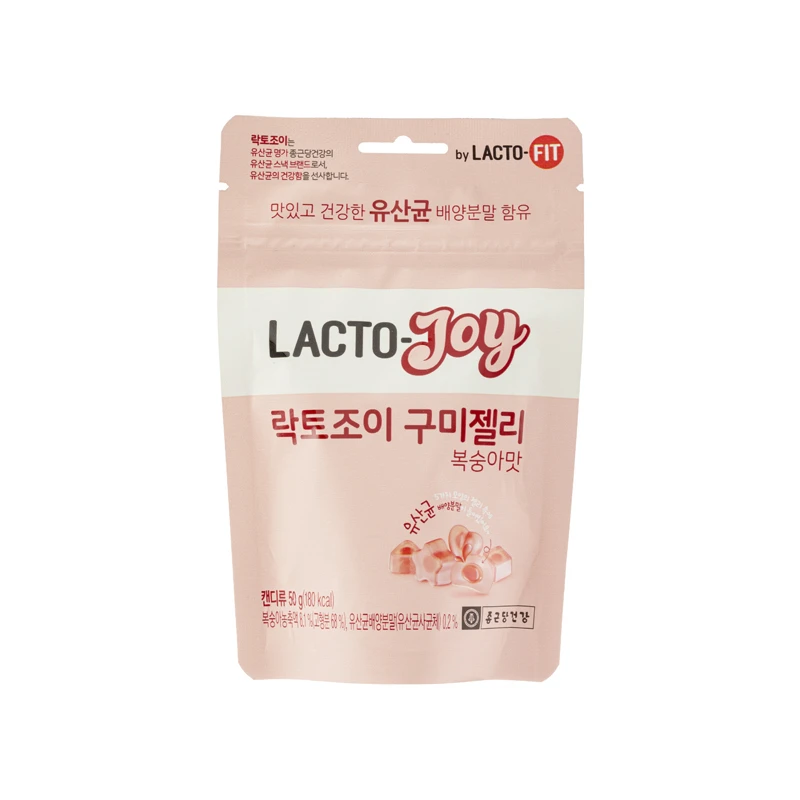 商品[国内直发] LactoFit|Lacto-Fit 益生菌软糖  蜜桃味 50克50g,价格¥75,第1张图片