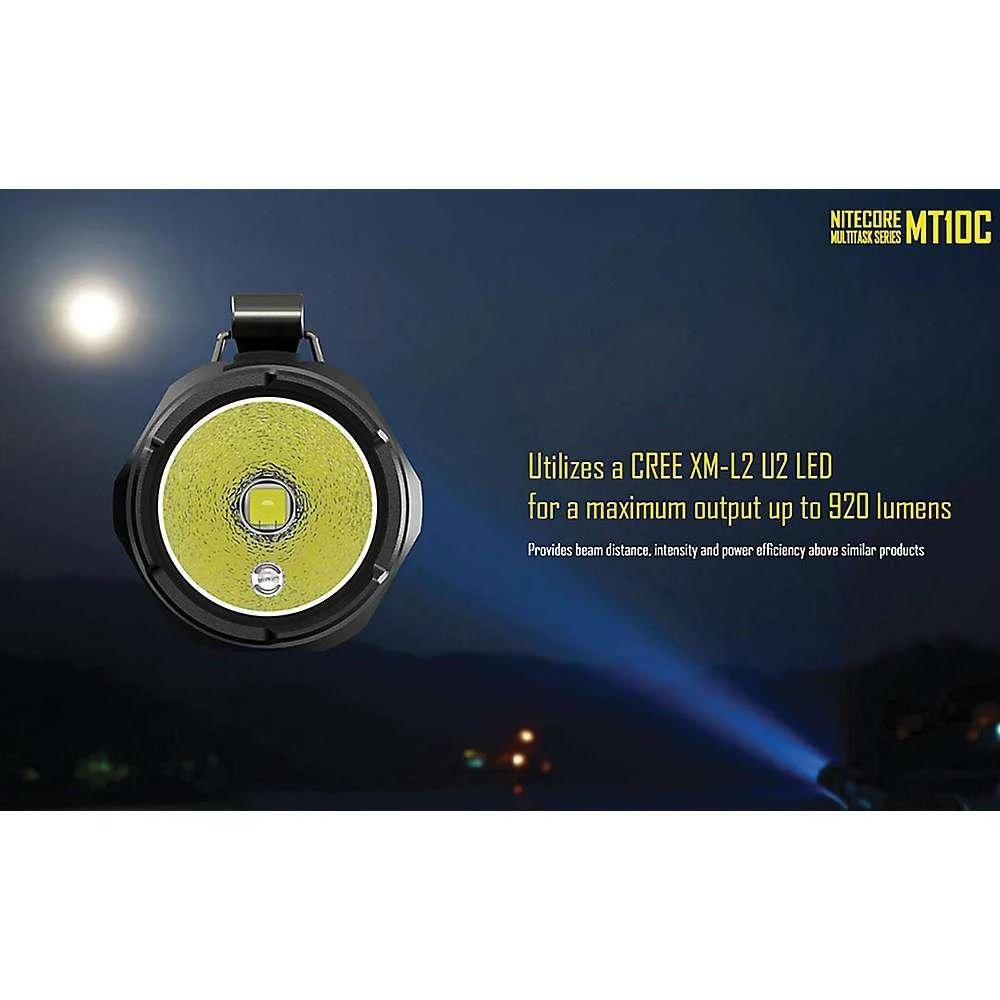 NITECORE MT10C 920 Lumen EDC Flashlight with Red Light 商品