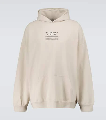 商品Balenciaga|Balenciaga Couture hooded sweatshirt,价格¥7201,第1张图片