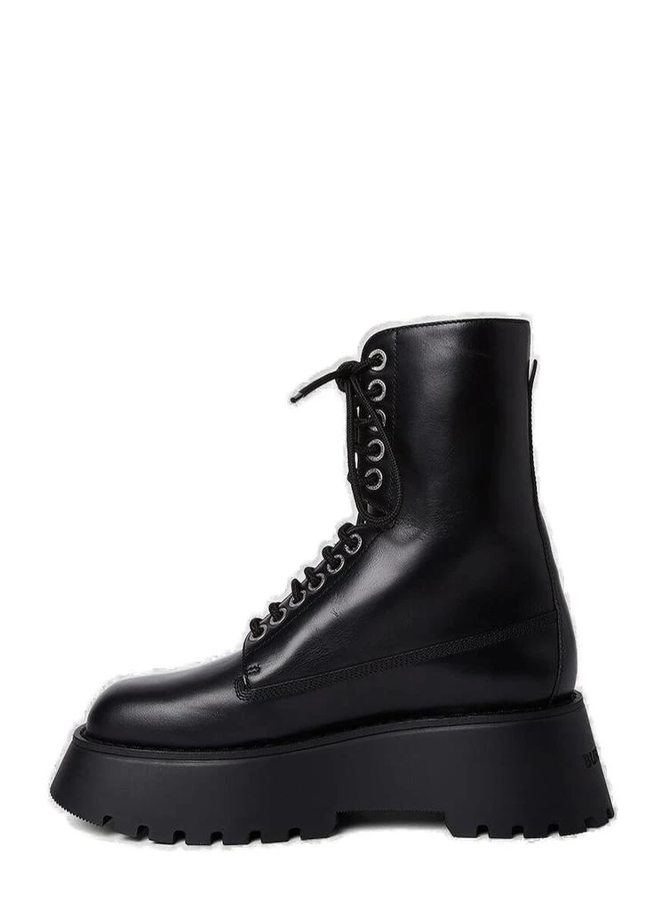 商品Burberry|Burberry Mason Chunky Lace-Up Combat Boots,价格¥4615,第2张图片详细描述