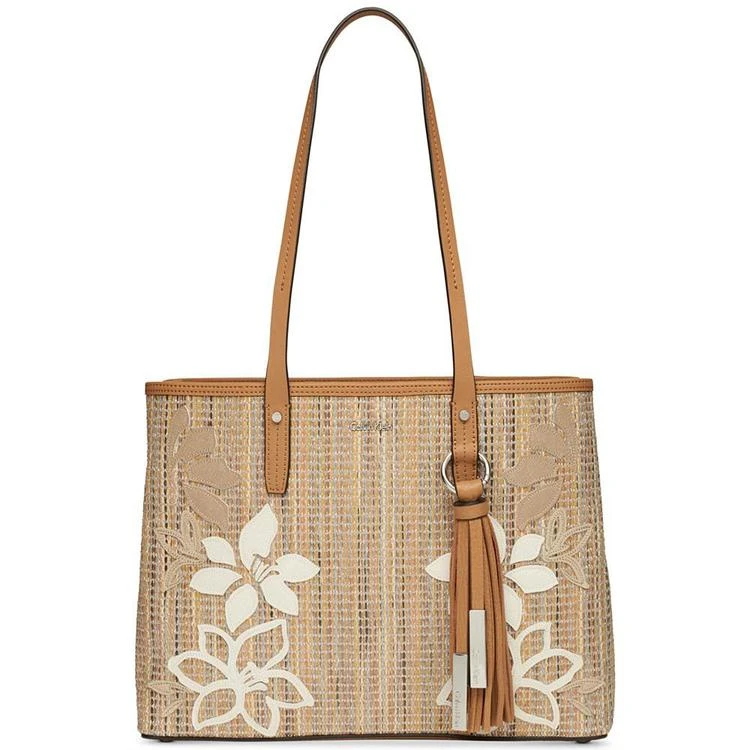 商品Calvin Klein|Maggie Floral Tote,价格¥791,第1张图片