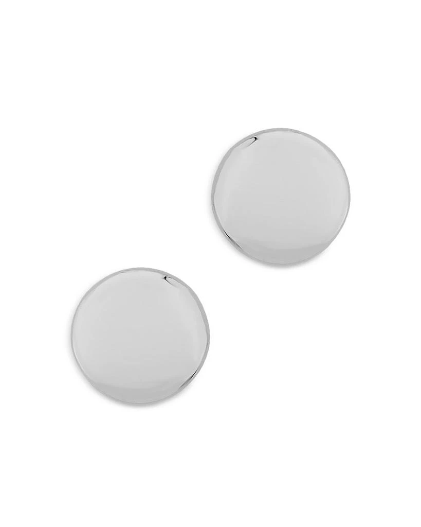 商品Bloomingdale's|Button Stud Earrings in 14K White Gold,价格¥2210,第1张图片
