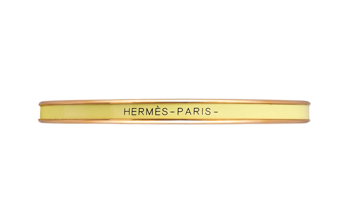 商品[国内直发] Hermes|爱马仕 精致美观 小鸡黄 手镯 女款 玫瑰金,价格¥4799,第3张图片详细描述
