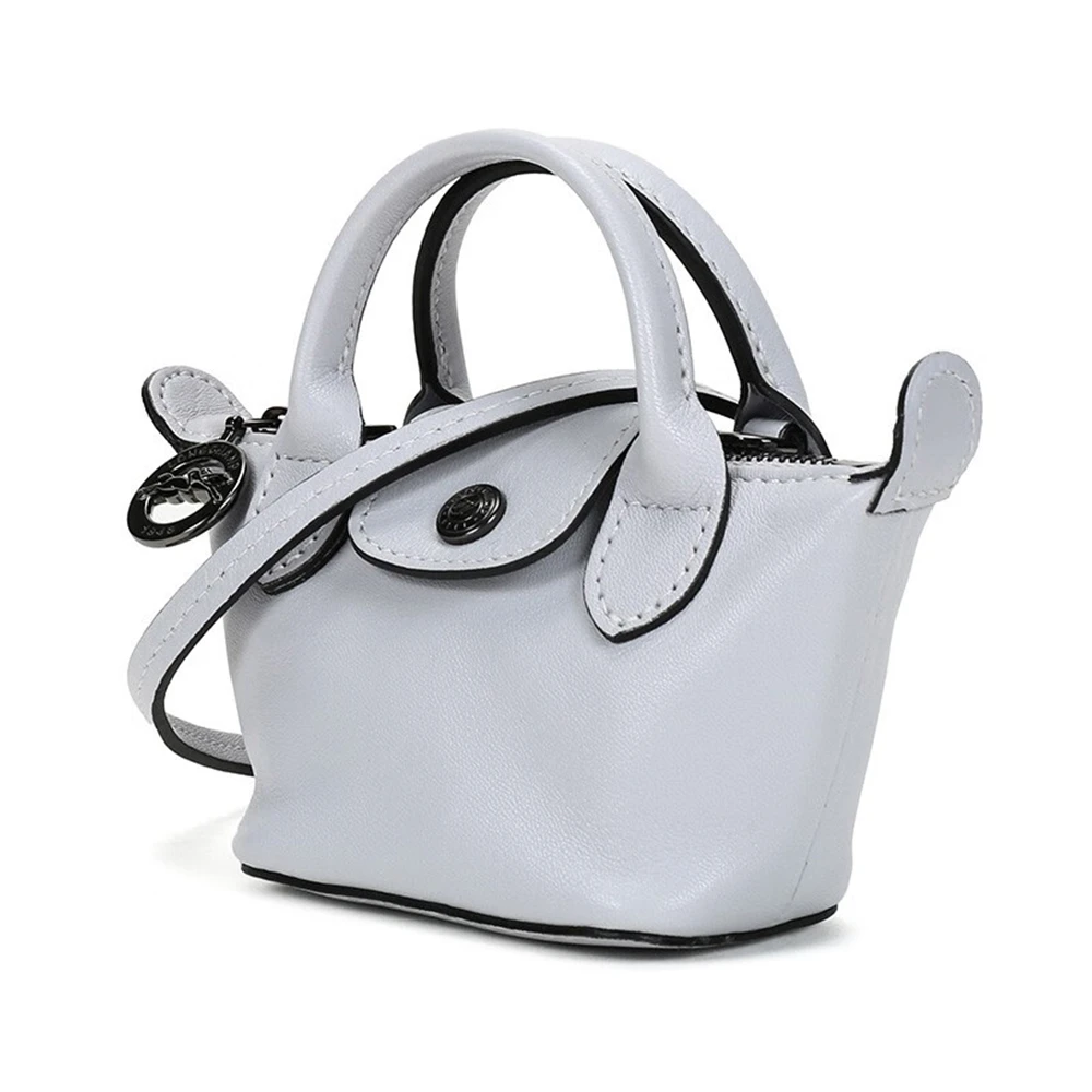 Longchamp 女士LE PLIAGE CUIR系列羊皮手拿包单肩斜挎包迷你款 10099757263 商品