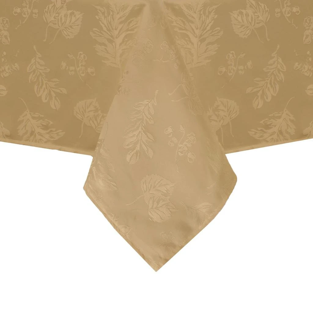 商品Elrene Home Fashions|Elegant Woven Leaves Jacquard Damask Tablecloth,价格¥190,第2张图片详细描述