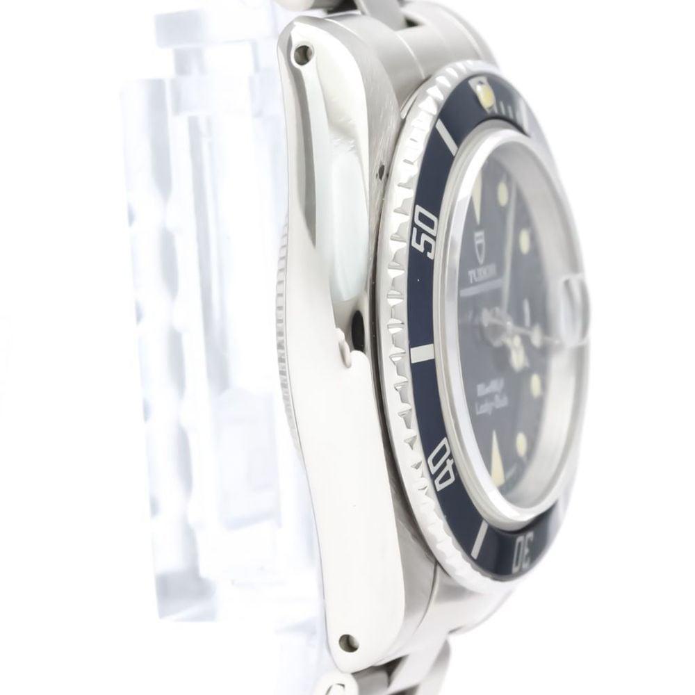 Tudor Blue Stainless Steel Lady Sub 96090 Automatic Women's Wristwatch 27 mm商品第6张图片规格展示
