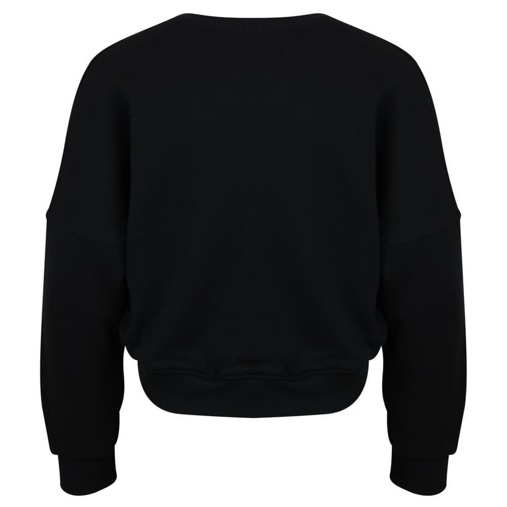 Black Shiny Logo Sweatshirt商品第3张图片规格展示