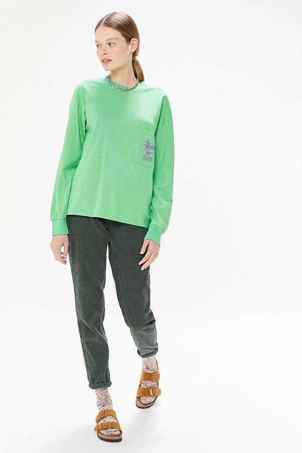 商品STUSSY|Stussy Sunset Pocket Long Sleeve Tee 经典卫衣,价格¥76,第2张图片详细描述