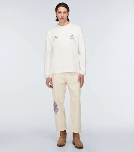 商品Adish|Embroidered and printed cotton top,价格¥1068,第2张图片详细描述