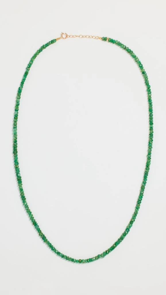 商品Jia Jia|May Emerald Beaded Necklace,价格¥3022,第1张图片