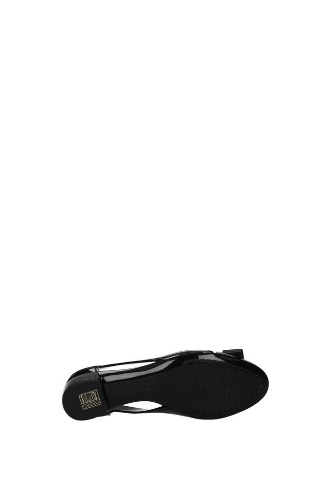 商品Salvatore Ferragamo|Ballet flats vara jelly Rubber Black,价格¥984,第5张图片详细描述