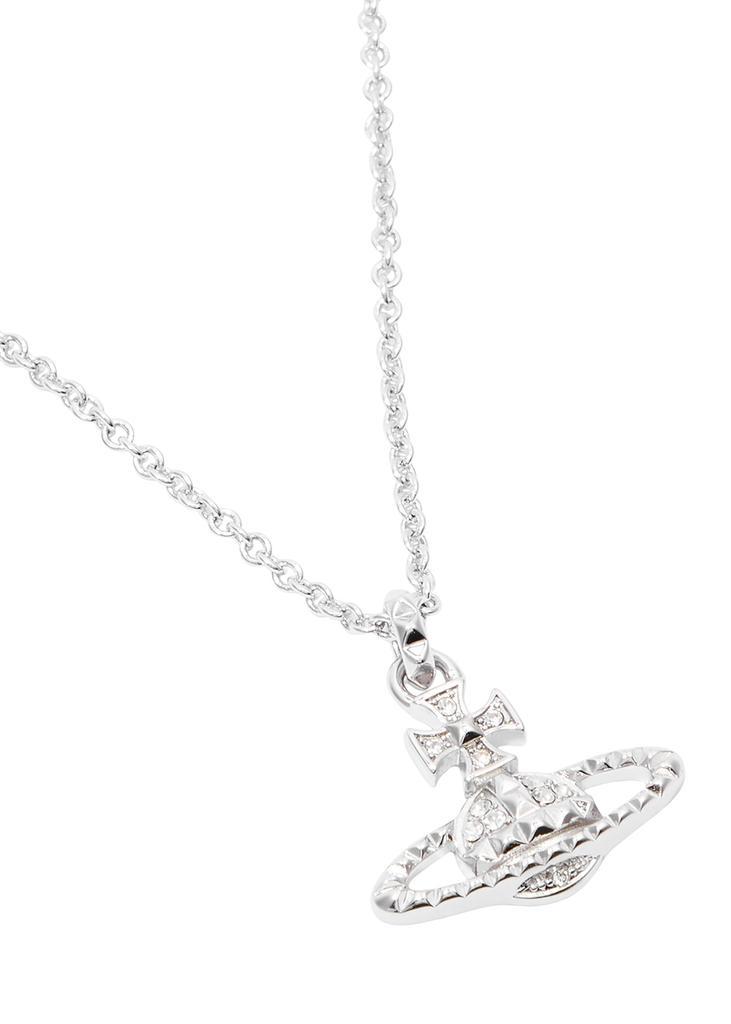 商品Vivienne Westwood|Mayfair Bas Relief silver-tone necklace,价格¥845,第5张图片详细描述