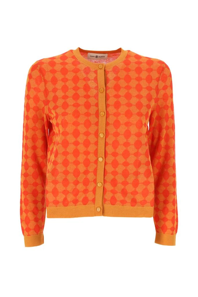 商品Tory Burch|Tory Burch crewneck cardigan,价格¥3315,第1张图片