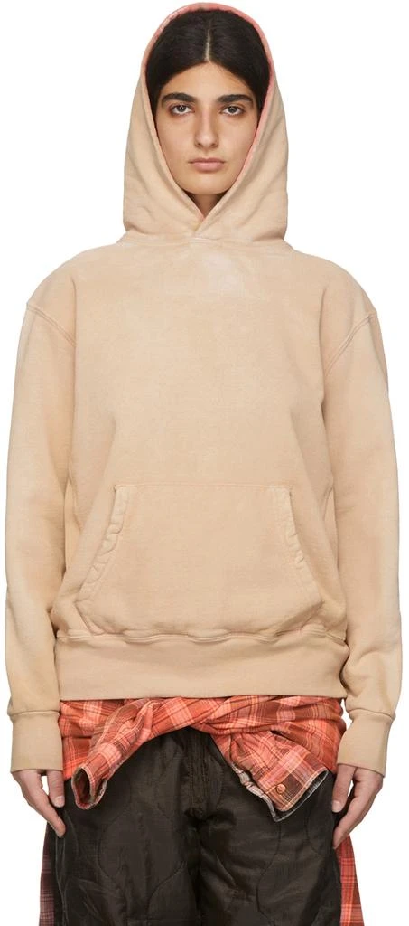商品NOTSONORMAL|Beige Cotton Hoodie,价格¥1047,第1张图片