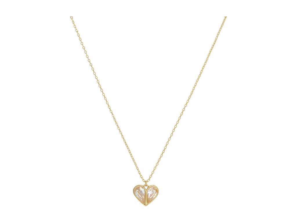 商品Kate Spade|Rock Solid Stone Heart Mini Pendant-Boxed Necklace,价格¥380,第1张图片