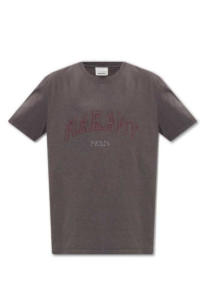 商品Isabel Marant|Isabel Marant Logo Printed Crewneck T-Shirt,价格¥598,第1张图片