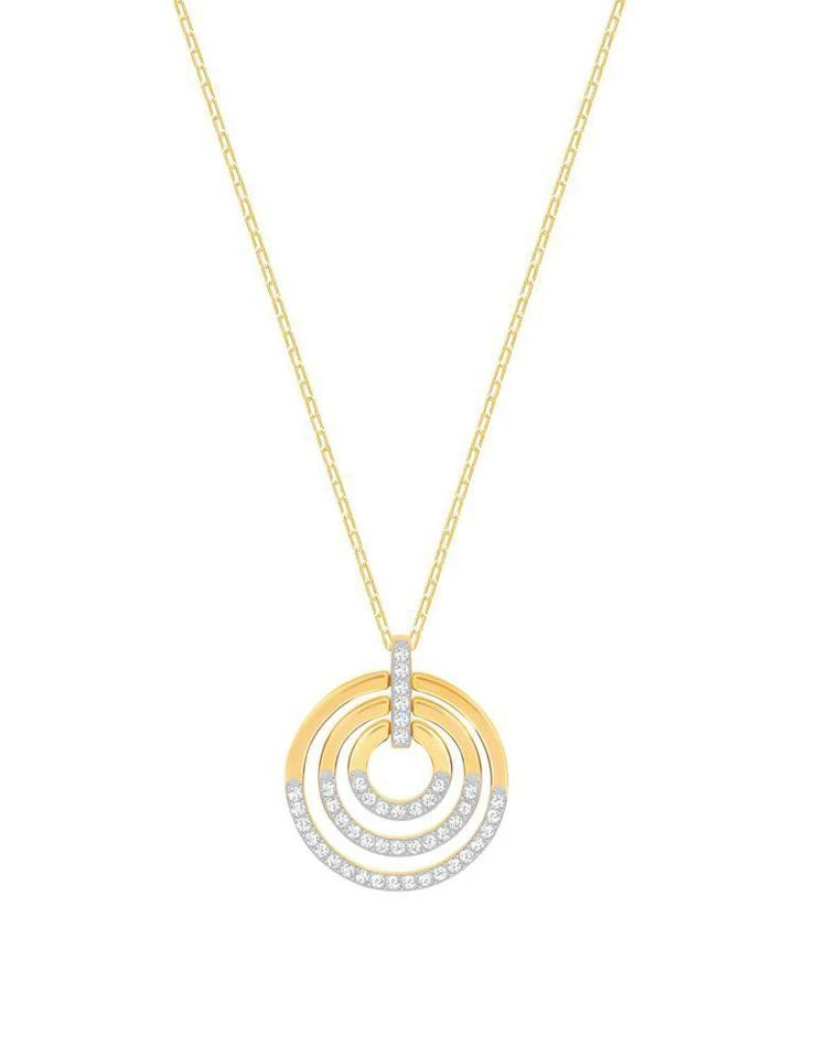 商品Swarovski|Crystal Circle Medalion Necklace,价格¥473,第1张图片