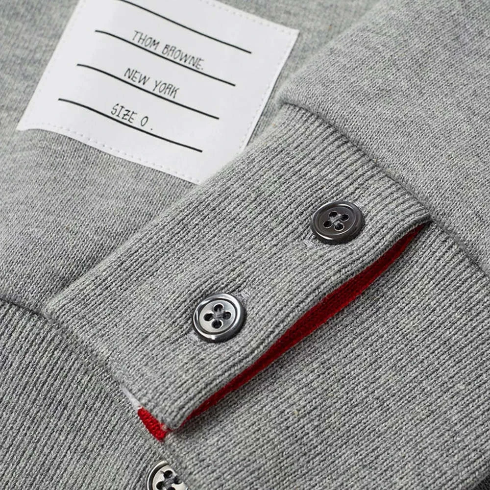 THOM BROWNE 浅灰色男士卫衣/帽衫 MJT085A-03377-055 商品