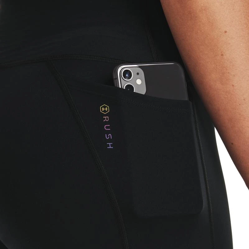 商品Under Armour|Under Armour Rush Capri - Women's,价格¥296,第3张图片详细描述