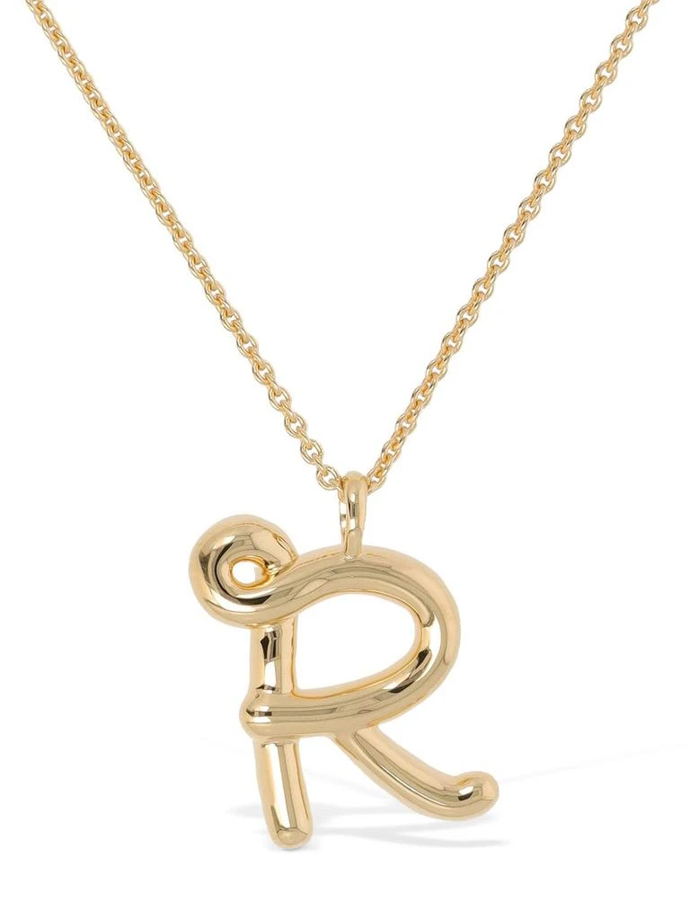 商品Missoma|Curvy Molten "r" Pendant Necklace,价格¥858,第1张图片