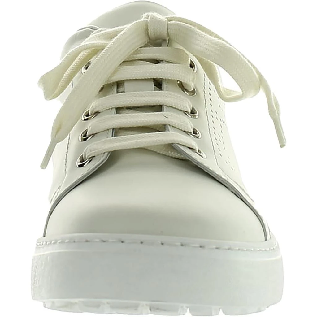 商品Salvatore Ferragamo|Pierre Womens Faux Leather Low Top Casual and Fashion Sneakers,价格¥2124,第2张图片详细描述