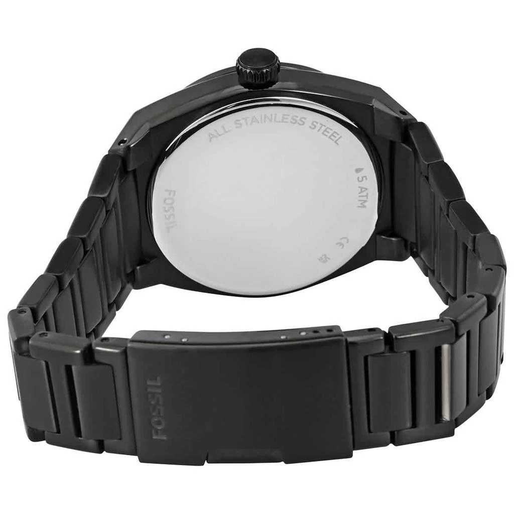 商品Fossil|Fossil Everett Quartz Black Dial Mens Watch FS5824,价格¥680,第3张图片详细描述