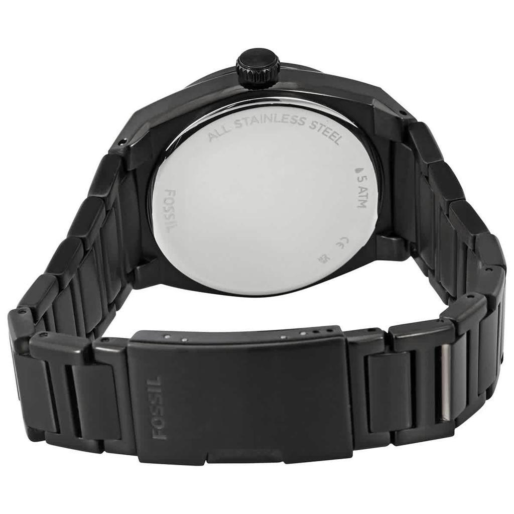 商品Fossil|Fossil Everett Quartz Black Dial Mens Watch FS5824,价格¥628,第5张图片详细描述
