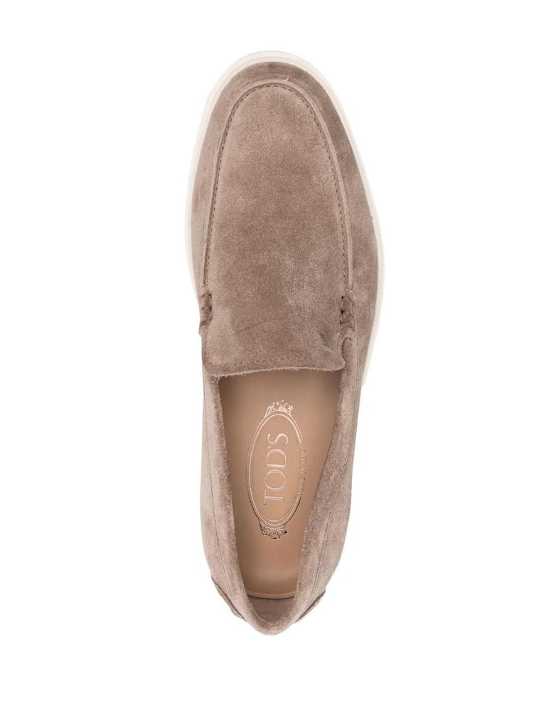 商品Tod's|TOD'S - Suede Leather Loafers,价格¥4386,第2张图片详细描述