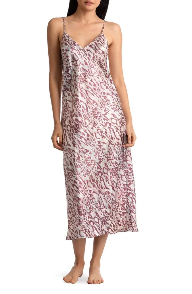 商品In Bloom|Camilla Satin Midi Nightgown,价格¥141,第1张图片