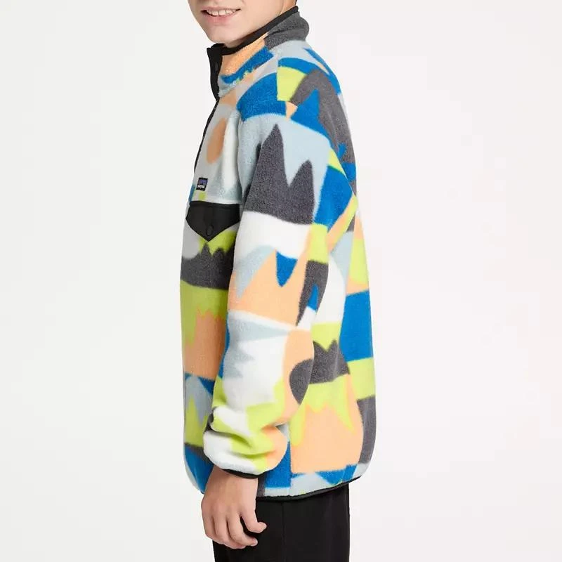 商品Patagonia|男童款 轻质Synchilla Snap-T双面绒套头衫,价格¥283,第4张图片详细描述