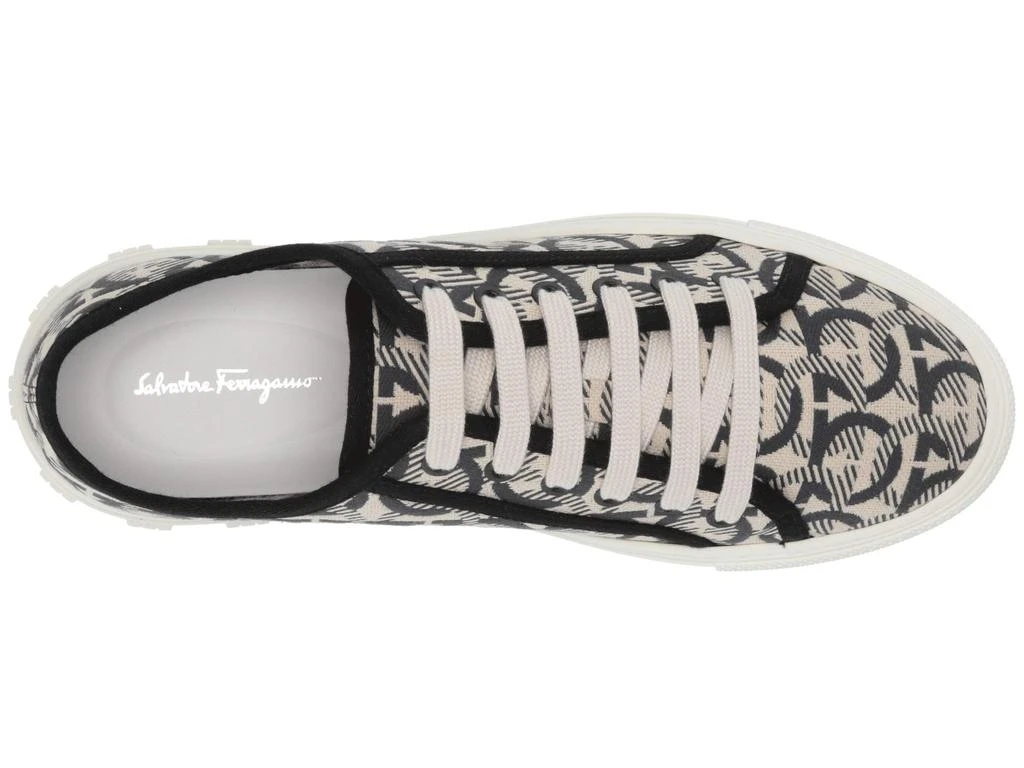 商品Salvatore Ferragamo|Wimbledon Logo Sneaker,价格¥2407,第2张图片详细描述