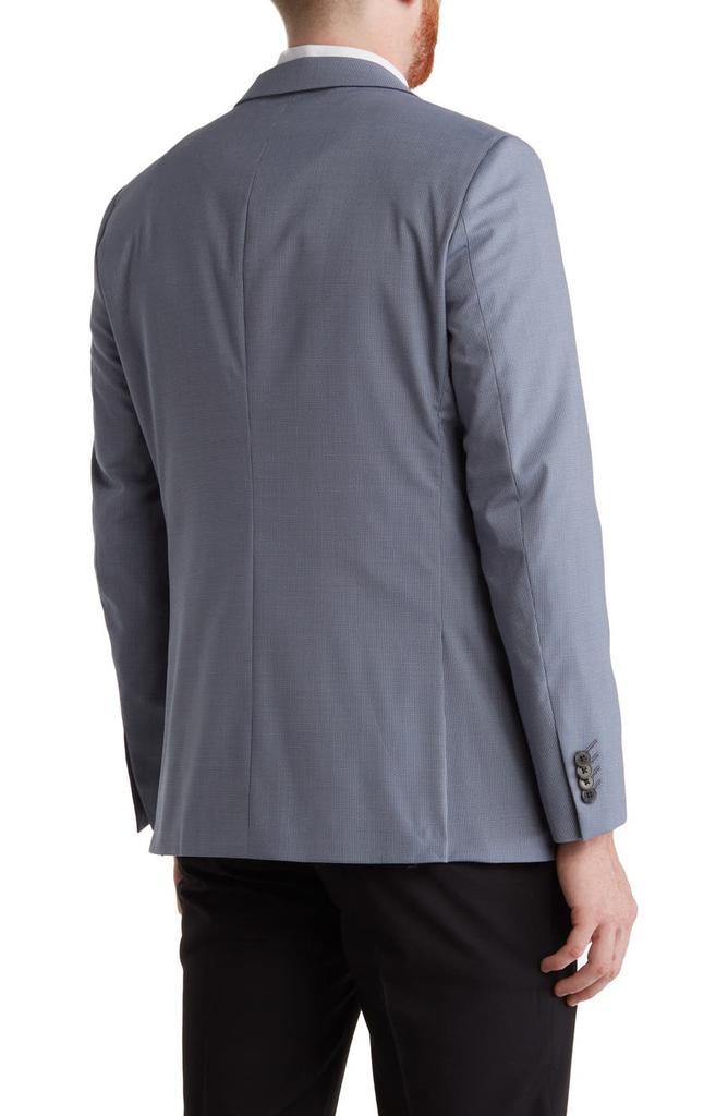 商品Original Penguin|Pearl Grey Check Two Button Notch Lapel Wool Blend Sport Coat,价格¥1189,第4张图片详细描述