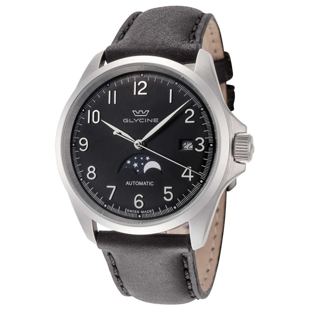 商品Glycine|Glycine Combat Classic 40 Moonphase   手表,价格¥2120,第1张图片