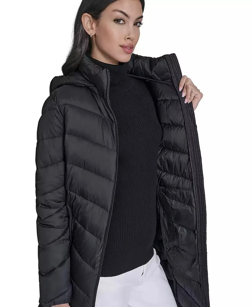 Women's Packable Hooded Puffer Coat, Created for Macy's 商品
