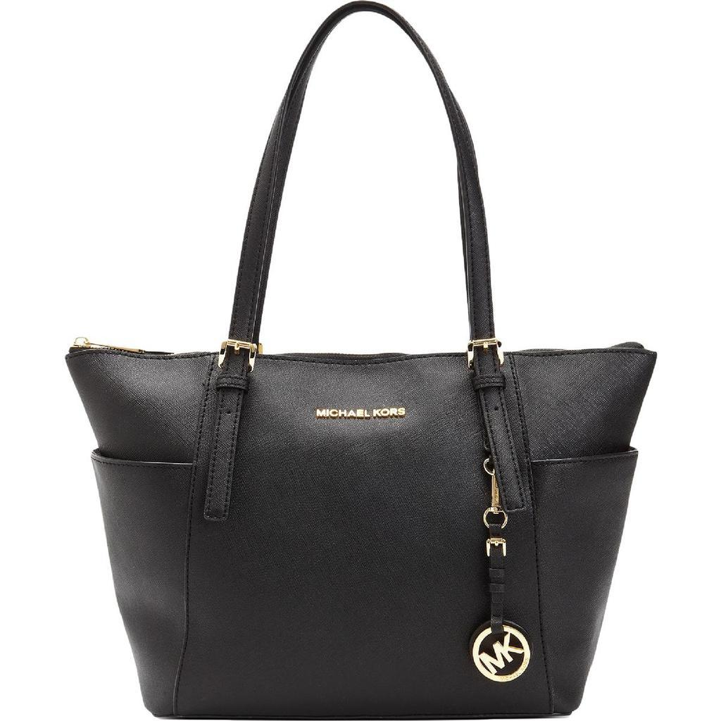 商品Michael Kors|MICHAEL Michael Kors Jet Set Saffiano Leather Signature Large Tote Handbag,价格¥1250,第1张图片