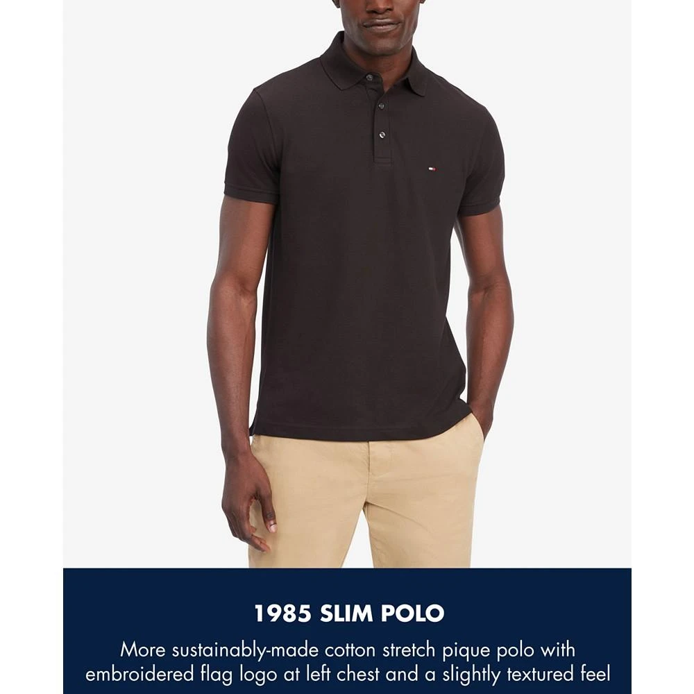 商品Tommy Hilfiger|Men's 1985 Slim Fit Polo Shirt,价格¥308,第5张图片详��细描述