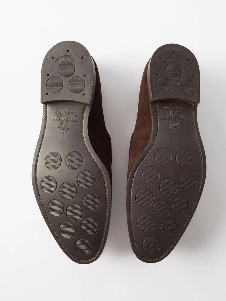 商品Crockett & Jones|Sydney suede loafers,价格¥4217,第4张图片详细描述