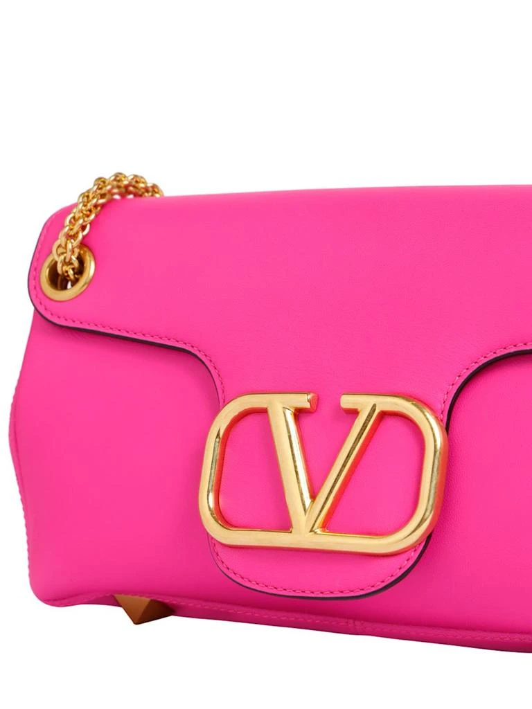 商品Valentino|铆钉&logo皮革单肩包,价格¥25185,第5张图片详细描述