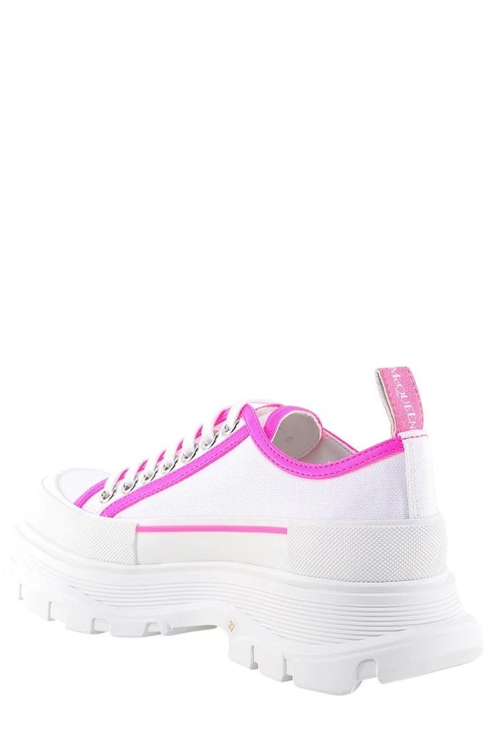 商品Alexander McQueen|Alexander McQueen Tread Slick Lace-Up Sneakers,价格¥3854,第3张图片详细描述