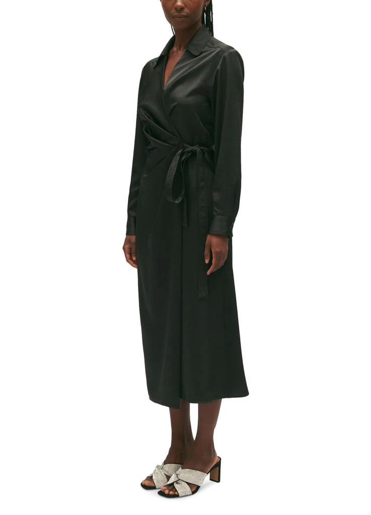 商品Claudie Pierlot|中长款围裹式连衣裙,价格¥4197,第5张图片详细描述