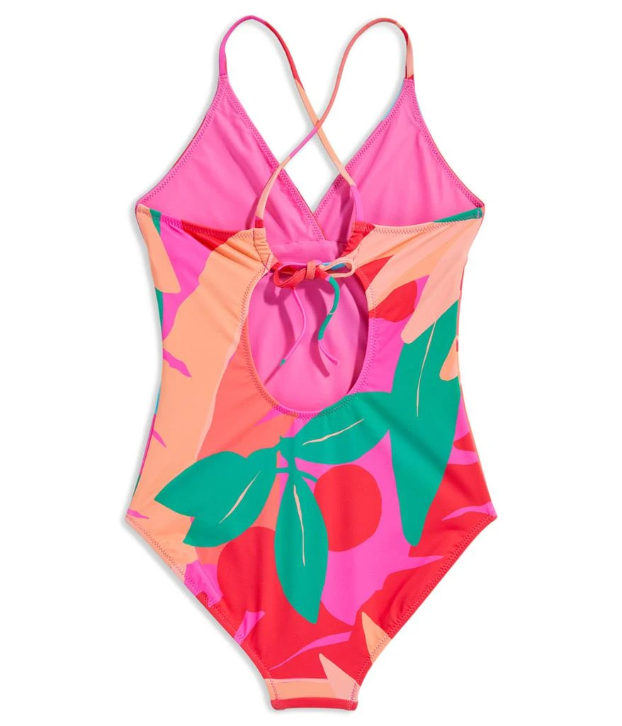 商品Vineyard Vines|Palmeraie Sconset One-Piece (Toddler/Little Kids/Big Kids),价格¥124,第2张图片详细描述