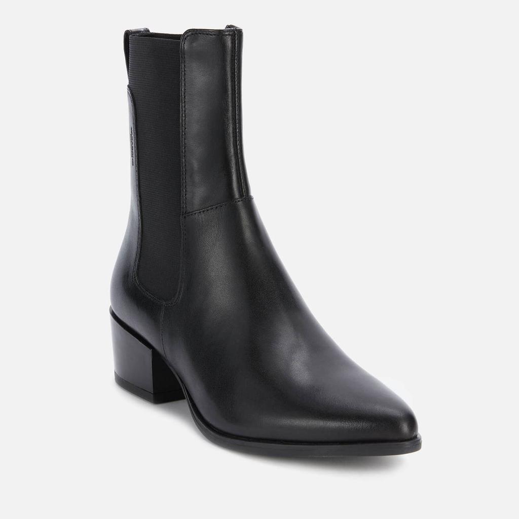 Vagabond Women's Marja Leather Western Boots - Black商品第3张图片规格展示