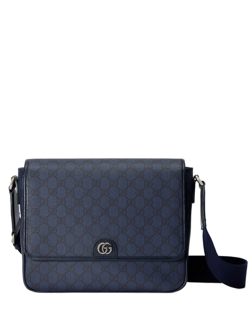 商品Gucci|Gucci 男士斜挎包 761741FACJY8441 黑色,价格¥13646,第1张图片