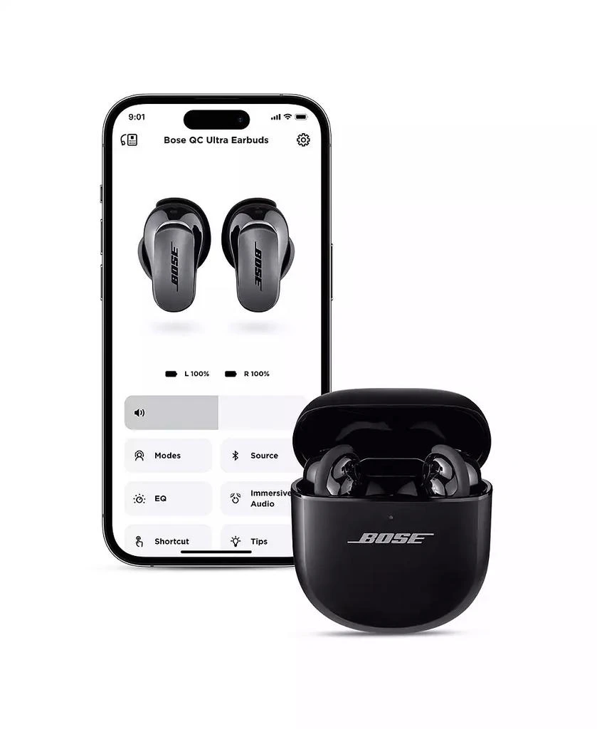 商品Bose|QuietComfort Ultra Wireless Noise Cancelling Earbuds,价格¥1862,第4张图片详细描述